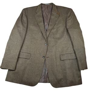 Oscar De La Renta Tweed Blazer Sport Coat 48L